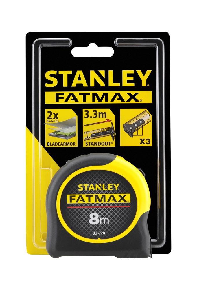 Rolbandmaat fatmax blade armor 8m - 32mm 0-33-728