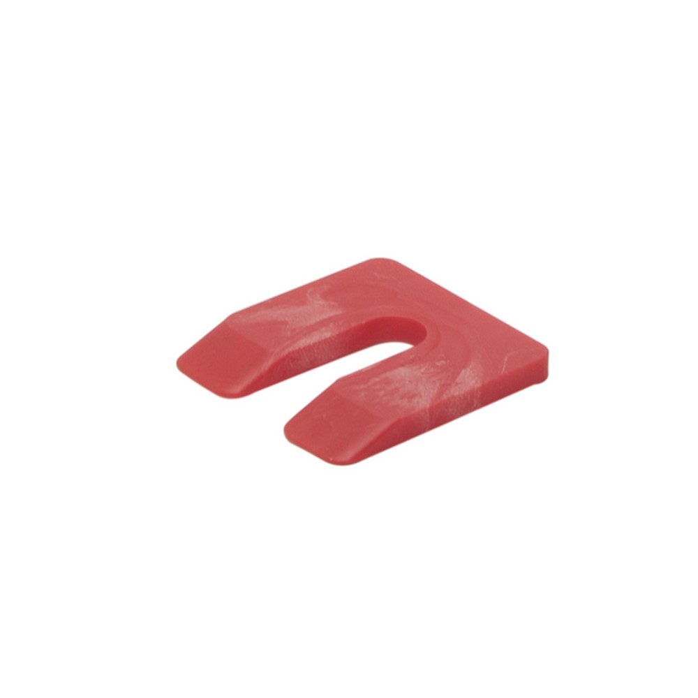 IVANA UITVULPLAATJES 50x50x 5mm ROOD doos 144st