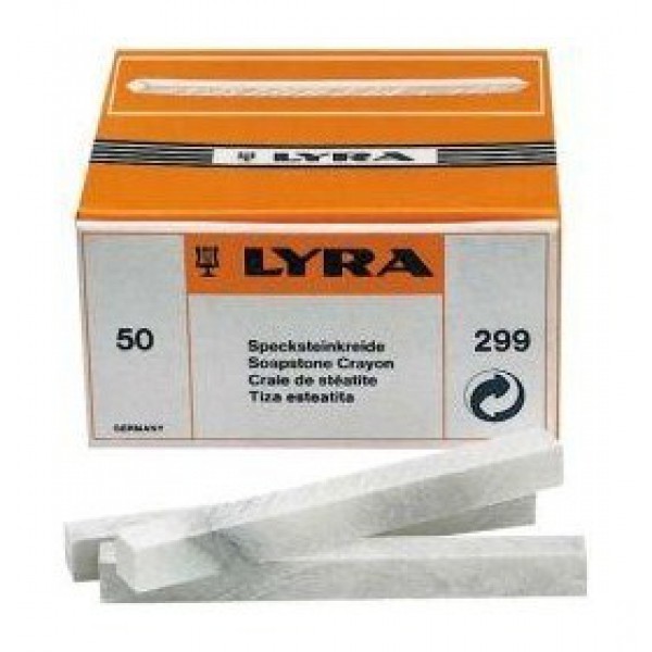 LYRA SPEKSTEENKRIJT doos a 10 stuks 10x10x100mm