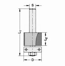 HM KANTENFREES B17 12.7x25mm + LAGER 24053-5-12725