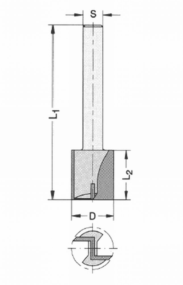 HM GROEFFREES 18mm SL=30 TL=97 B03 24243-5-18030