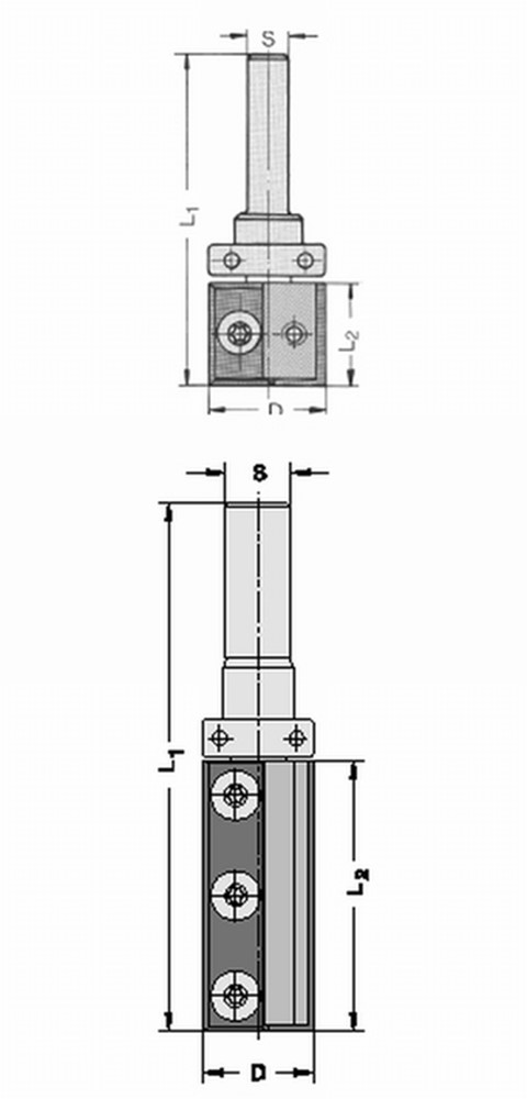 HM KEERMESKANTENFREES 22mm B21 SL=20 TL=68 d=8