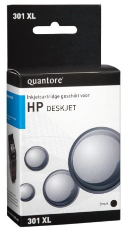 INKCARTRIDGE Q HP CH563EE 301XL ZWART HC