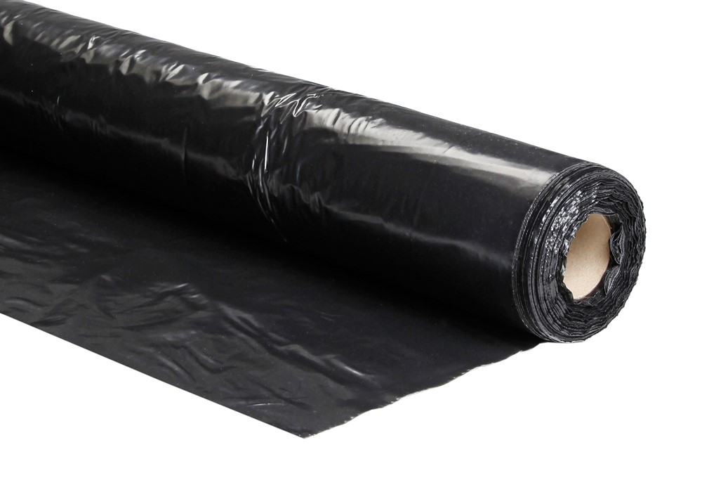 KONVOX BOUWFOLIE PE-FOLIE ZWART T100 6x50mtr klasse5