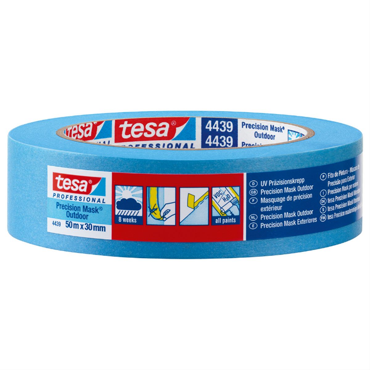 TESA 04440 OUTDOOR SCHILDERSTAPE BLAUW 38mm x50mtr