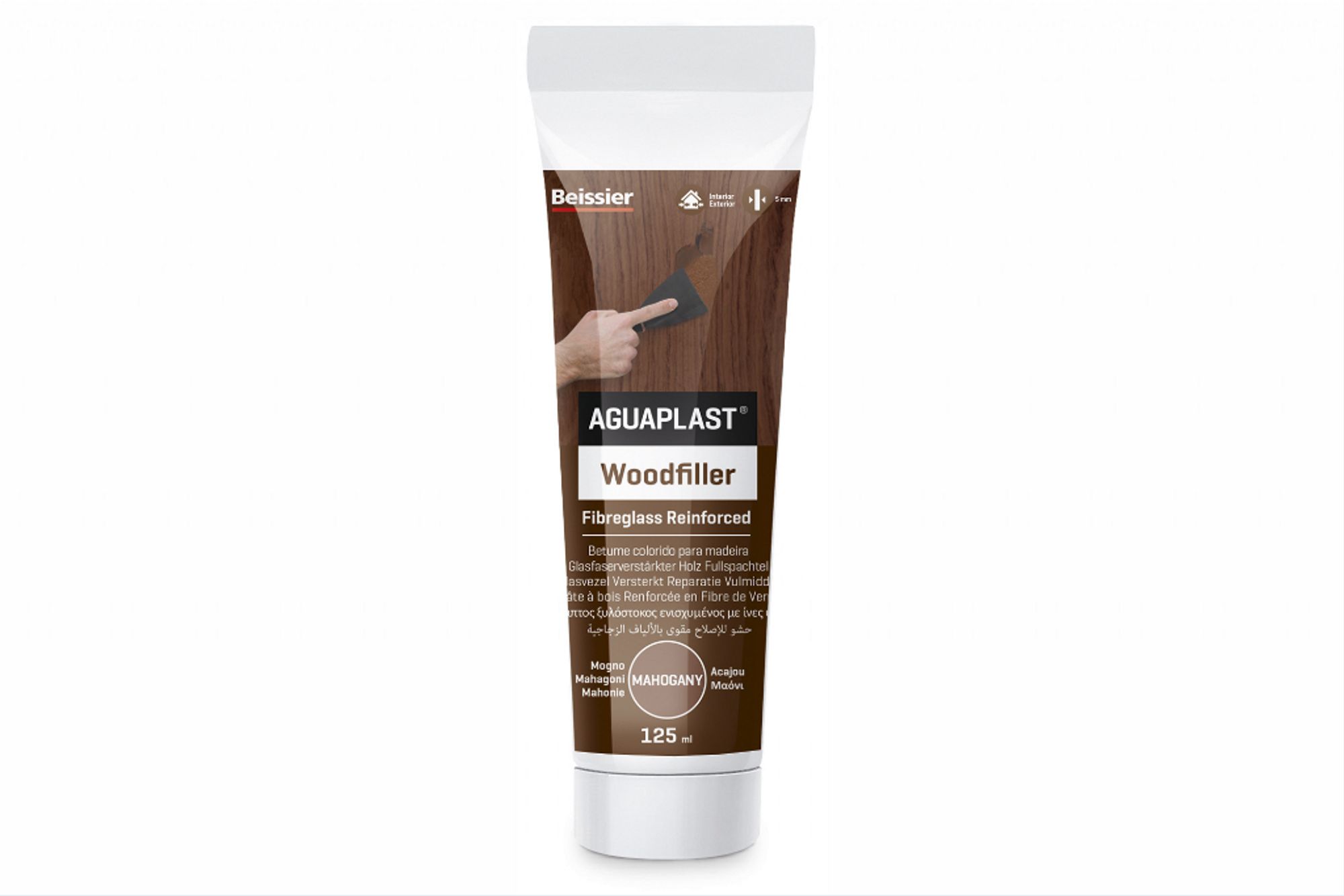 AGUAPLAST WOODFILLER MAHONIE tube a 125 ml