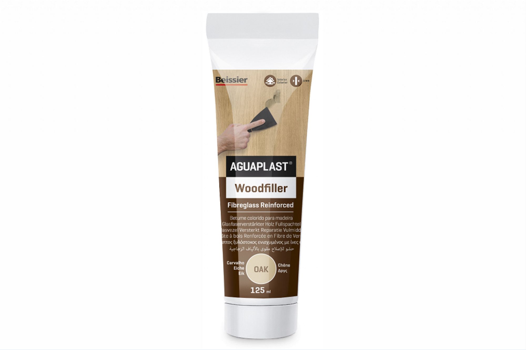 AGUAPLAST WOODFILLER EIK tube a 125 ml