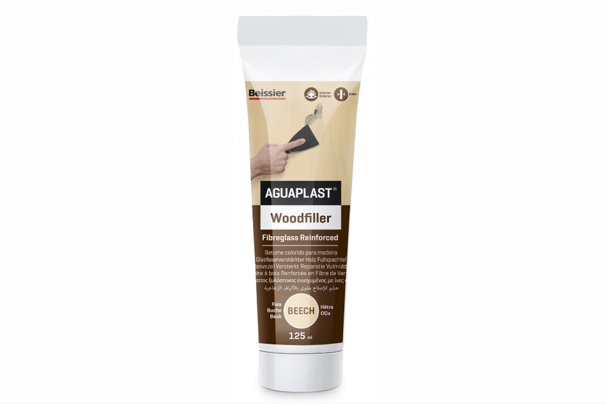 AGUAPLAST WOODFILLER BEUK tube a 125 ml