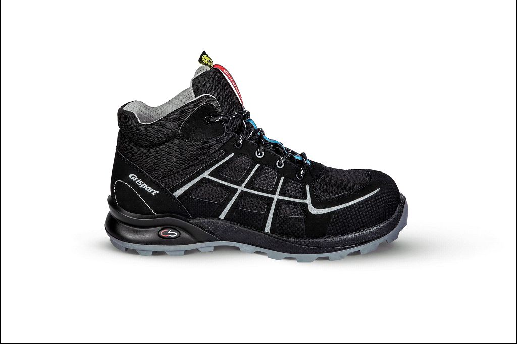 GRISPORT S3 NORDIC CROSS SAFETY BLACK SILVER HOOG 43