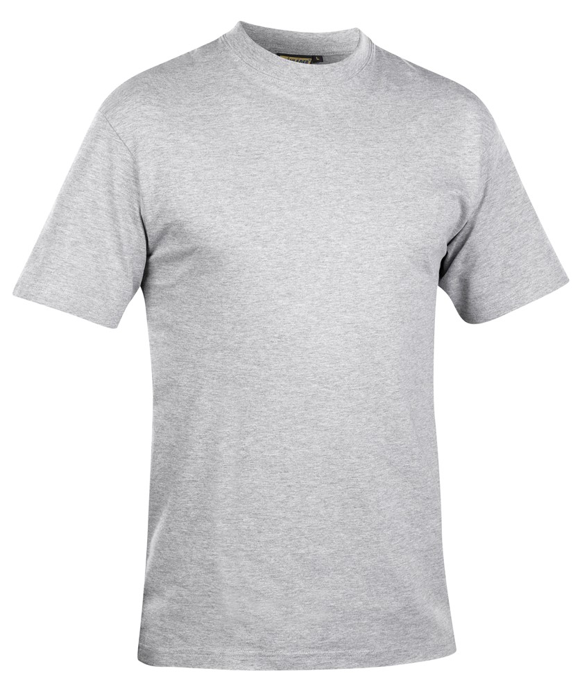 BLAKLADER T-SHIRT 3300 GRIJS MELEE MAAT XXL