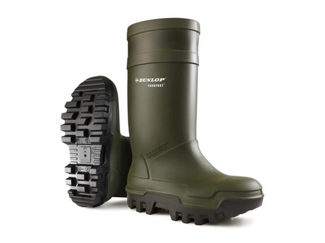 DUNLOP PUROFORT THERMOLAARS (-50) GROEN MAAT 46