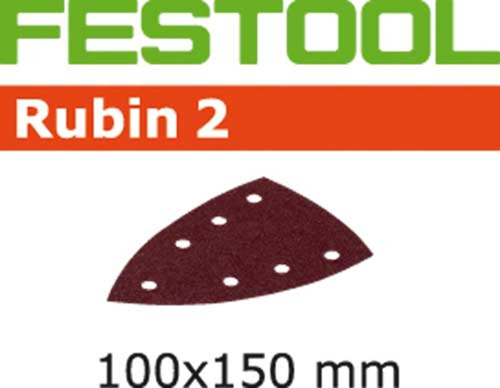 FESTOOL SCHUURSTROOK RUBIN DELTA/100X150/7-P80-RU/10