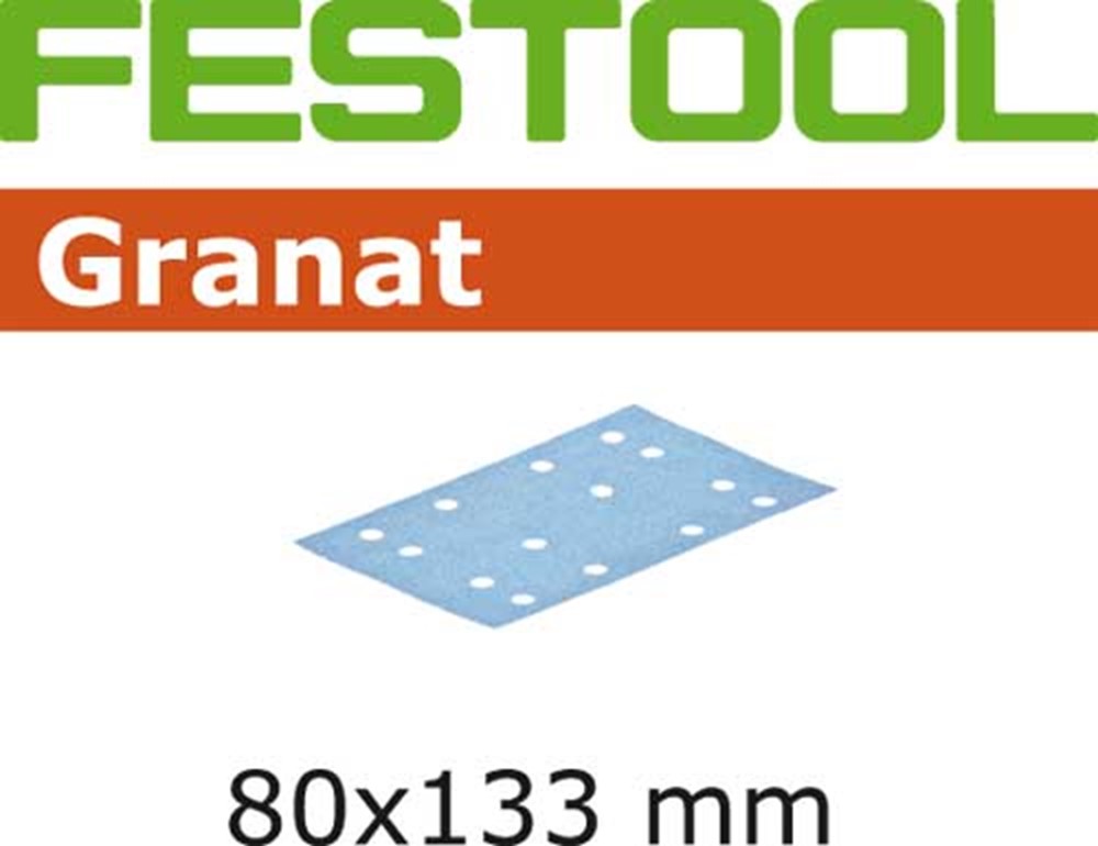 FESTOOL SCHUURSTROOK GRANAT STF 80x133 P 40 GR /10