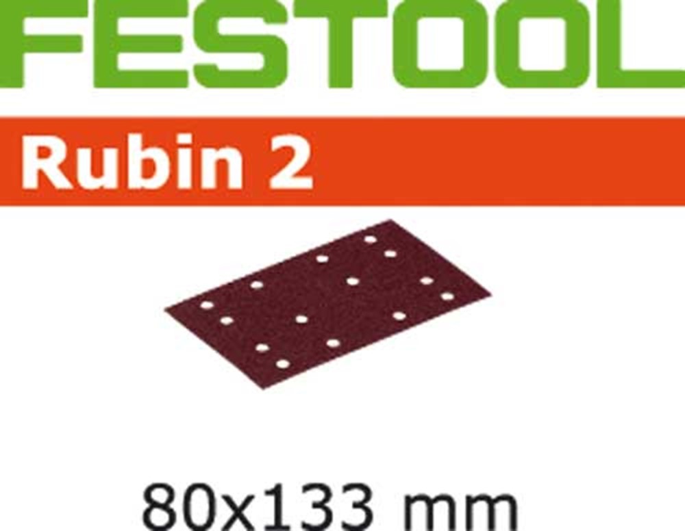 FESTOOL SCHUURSTROOK RUBIN STF-80X133/14-P80-RU2/10