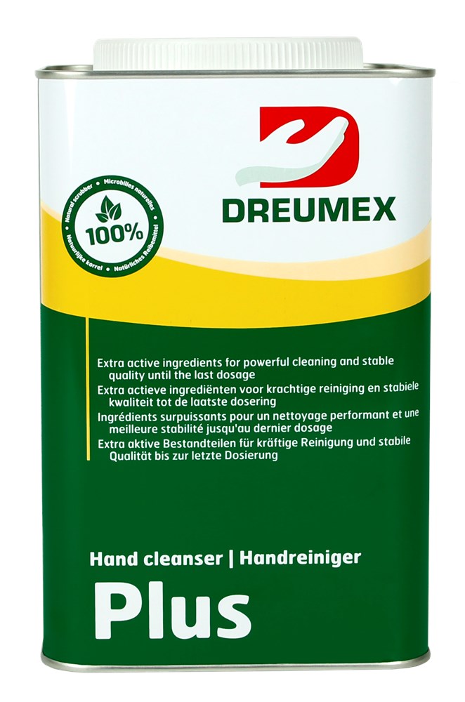 DREUMEX HANDREINIGER PLUS GEEL blik 4,5 liter