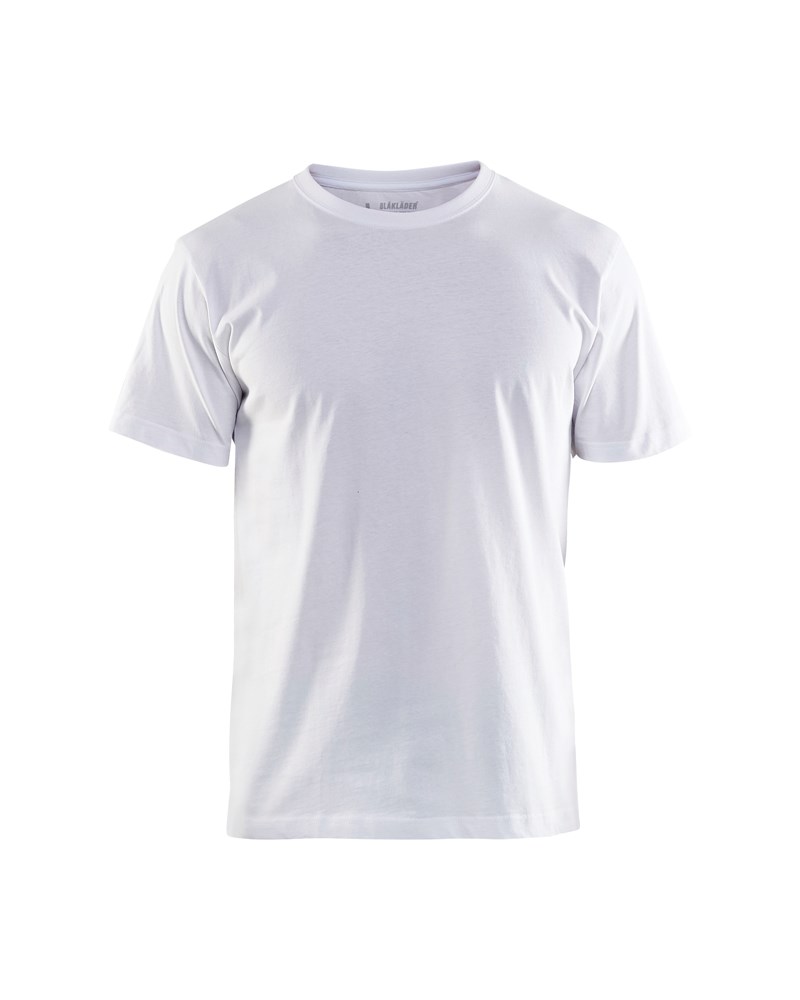 BLAKLADER T-SHIRT WIT 3300-1030-1000 MAAT XXL