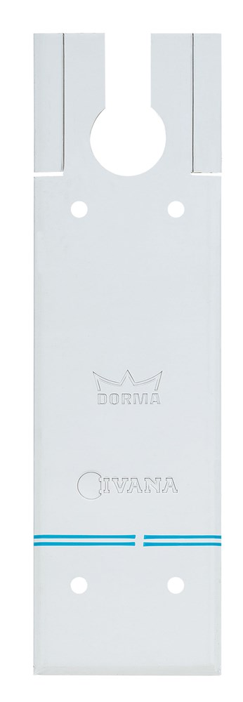 DORMA RVS AFDEKPLAAT VOOR BTS 80