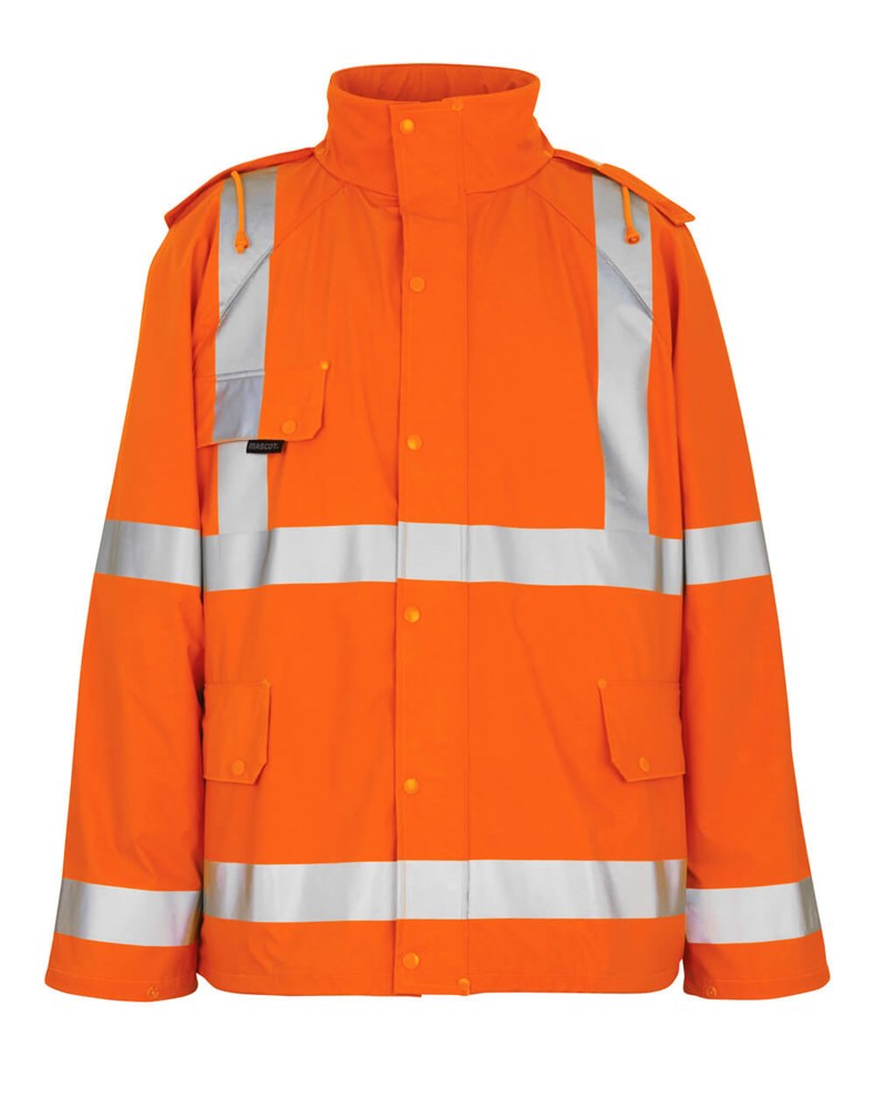 MASCOT FELDBACH REGENJACK ORANJE MAAT 2XL