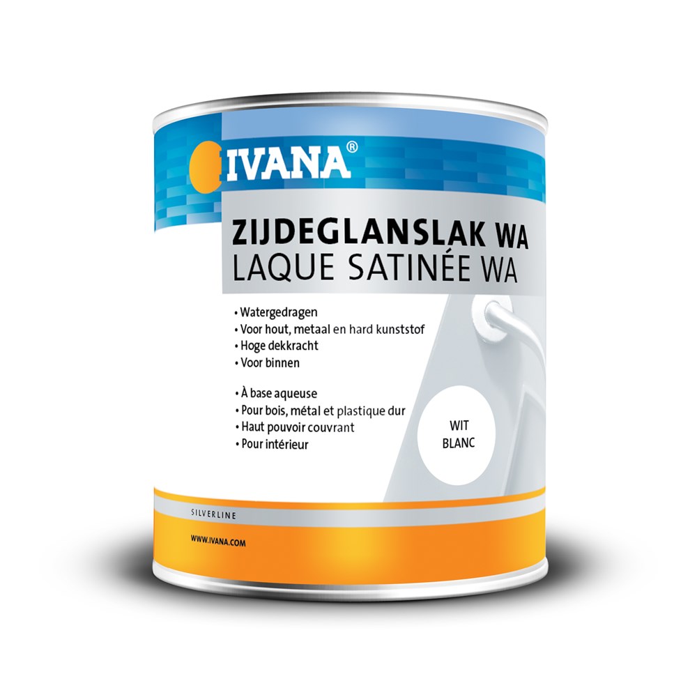 IVANA ZIJDEGLANSLAK WATERGEDRAGEN WIT bus 750ml