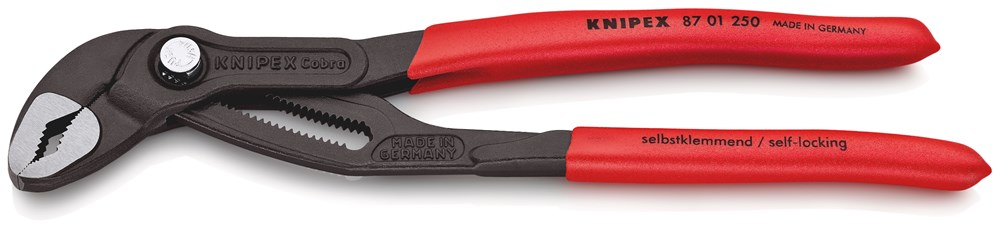 KNIPEX 8701-250 COBRA WATERPOMPTANG ZWART 250mm