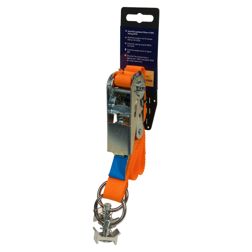 Konvox Smartlok Spanband 25mm rtl 906 fitting 5018 LC400daN 1m oranje