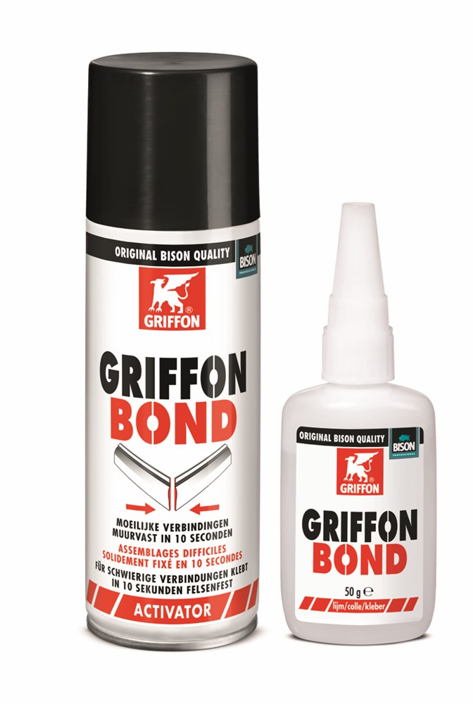 GRIFFON BISON BOND SET 50ML. LIJM + 200ML. ACTIVATOR