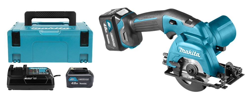 MAKITA ACCUCIRKELZAAG HS301DSME CXT 12Volt 2x4,0Ah