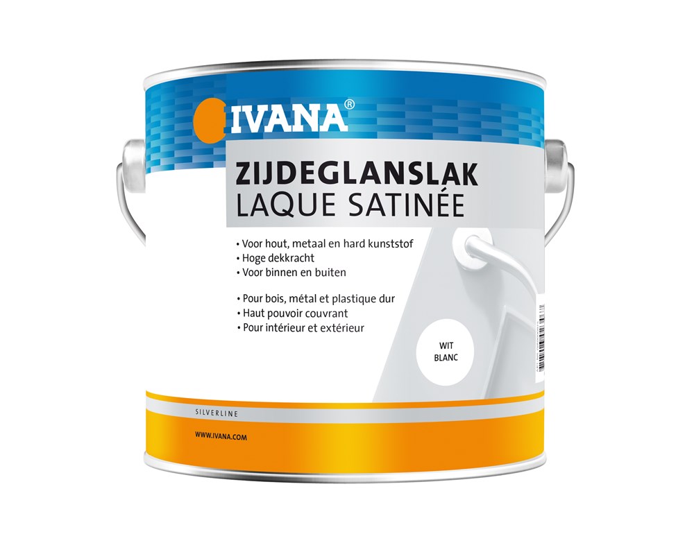 IVANA ZIJDEGLANSLAK GEBROKEN WIT ral 9010 bus 2,5ltr