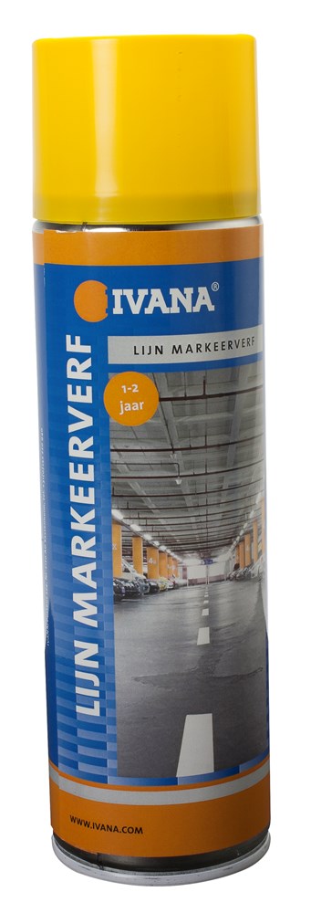 IVANA LIJN MARKEERVERF 1-2 JAAR WIT spuitbus 500ml