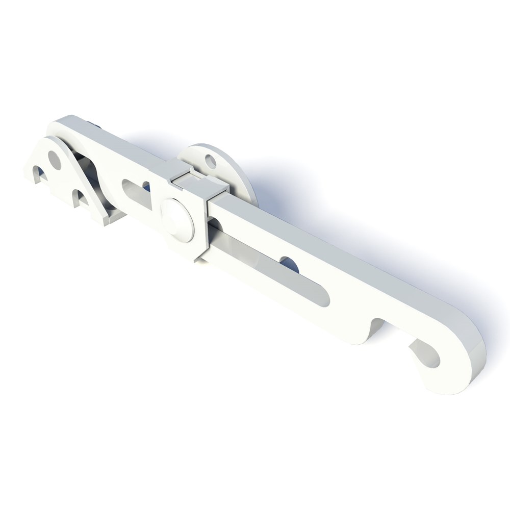 SECUMAX RAAMUITZETTER AFSLUITBAAR WIT  NR.721-12