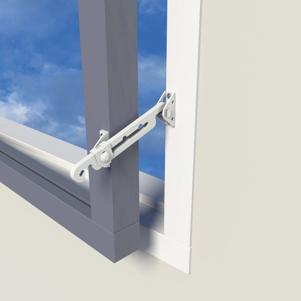 SecuMax 720 afsluitbare raamuitzetter voor bu dr ramen bruin speciale