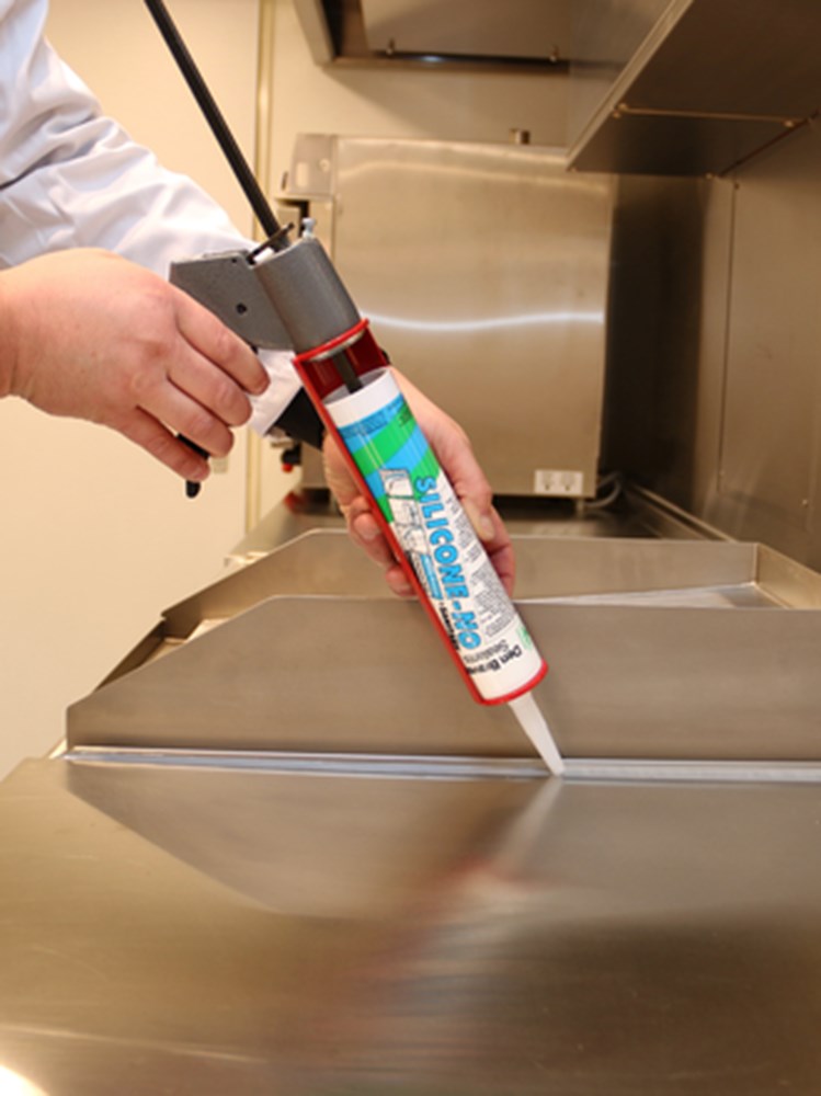 Zwaluw Silicone-NO + Sanitary 310 ml Pergamon