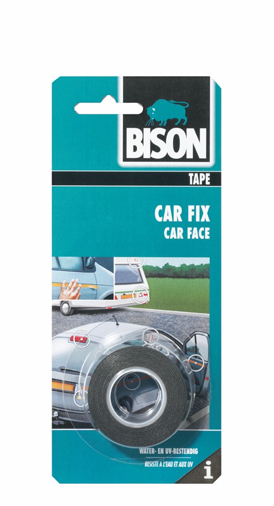 BISON CAR TAPE ROL A 1.5 MTR. X 19 MM. KAART