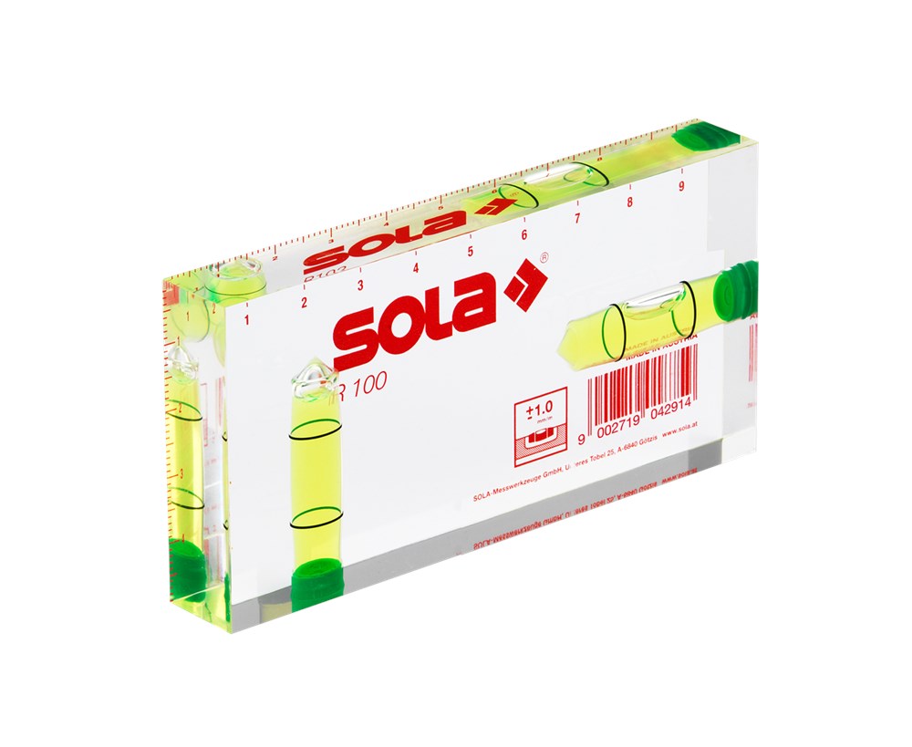 Sola, architectenwaterpas, R100 100x50x15mm
