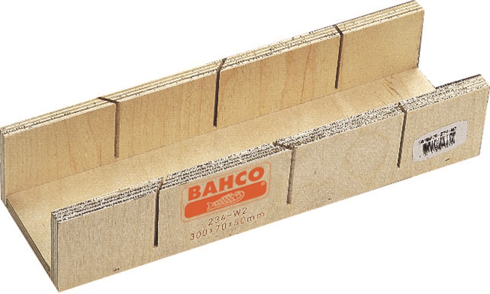 BAHCO 234-W3 VERSTEKBAK HOUT 300X70X65 MM.