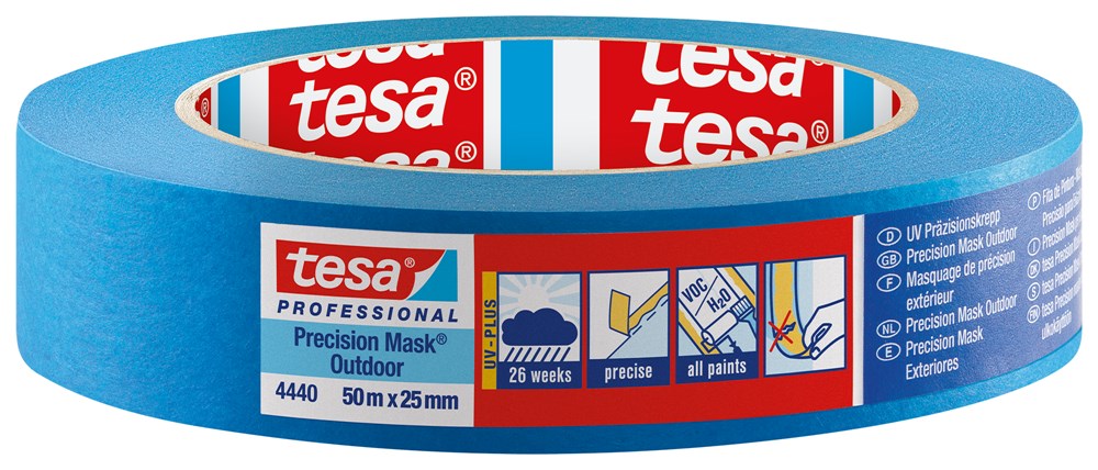 TESA 04440 OUTDOOR SCHILDERSTAPE BLAUW 25mm x50mtr