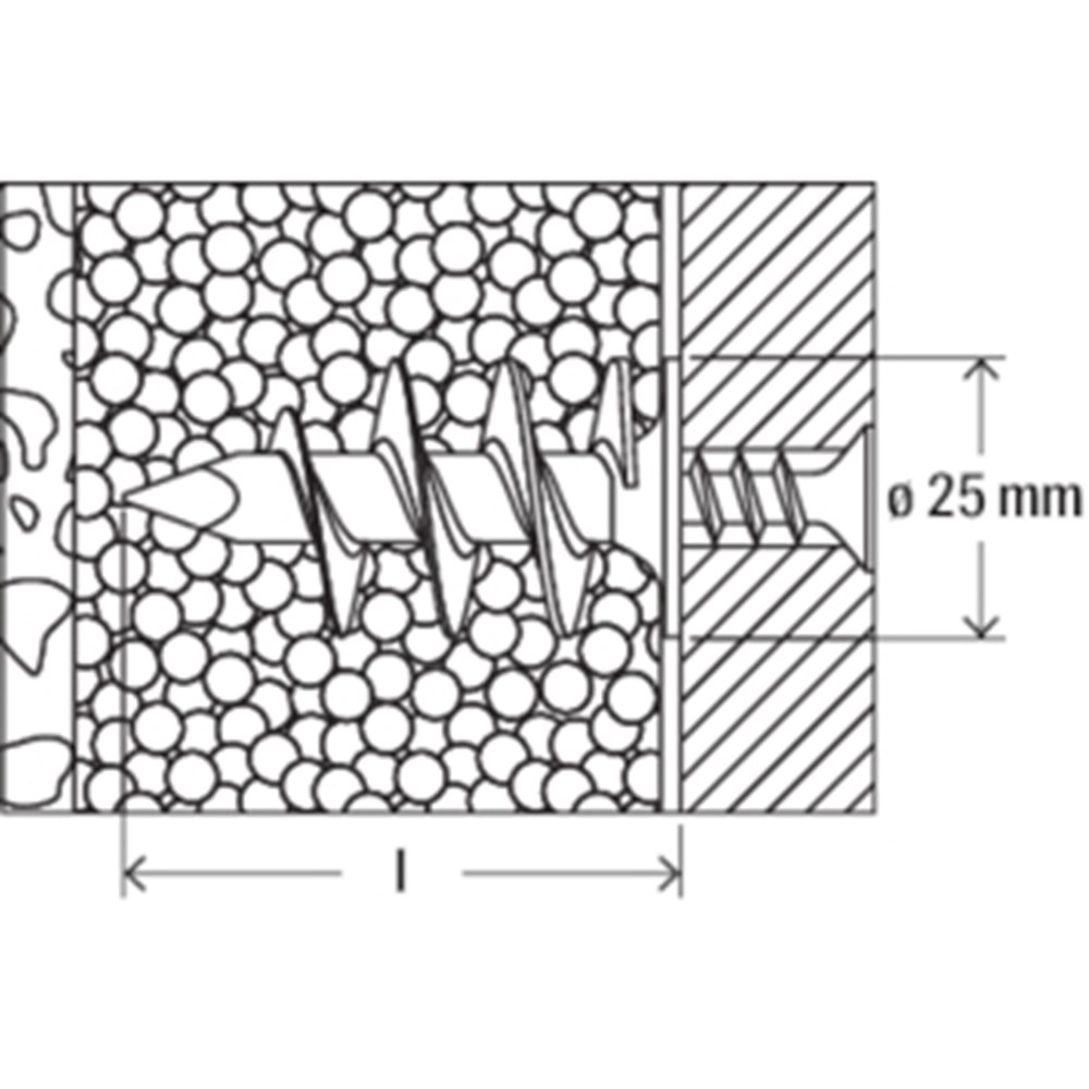 FISCHER FID 90 ISOLATIEPLUG NEUTRAAL