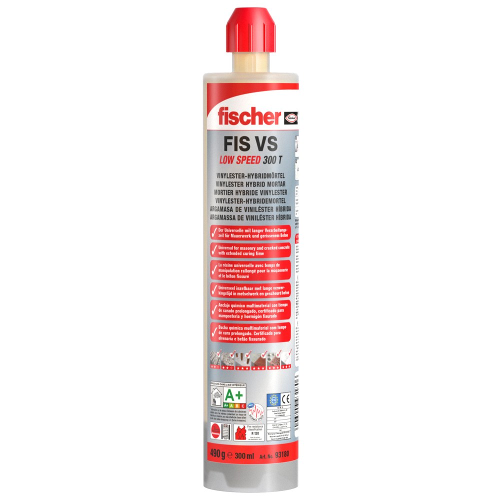 FISCHER FIS VS-300T INJECTIEMORTEL KOKER A 300 ML.